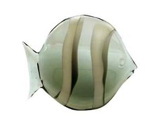 Großer Livio Seguso für Gral Diskus Fisch, signiert OG-979