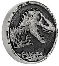5 Dollar Jurassic World Silver