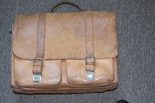 Ledertasche, Naturfarben