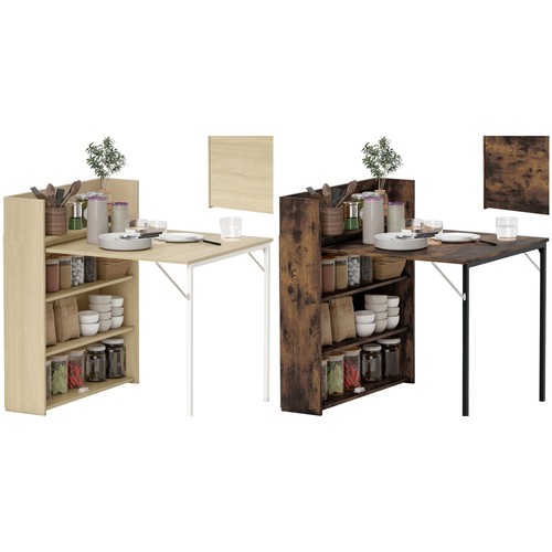 Esstisch klappbar mit regal - klappbar,