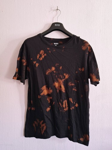 Herren tie dye shirt bleach - dye,