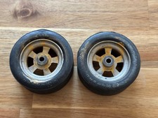 Vorderräder Kyosho Dash 1 Robbe K1 Porsche 917 1/8 RC Pan Car Rarität Vintage