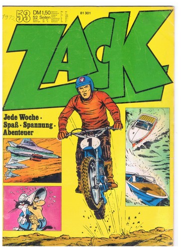 Zack 1972 gut mit - nr.,