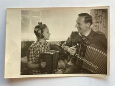 orig. Foto AK Akkordeon Ziach um 1940