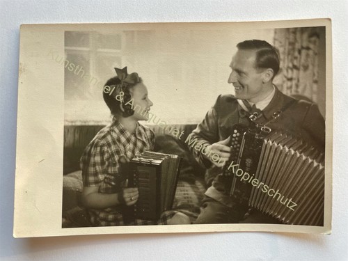 Orig foto akkordeon ziach - foto, ak