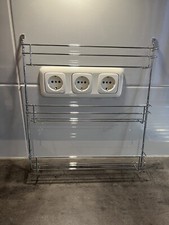 Gewürzregal aus Chrom L 37cm/B 33cm/T 5cm