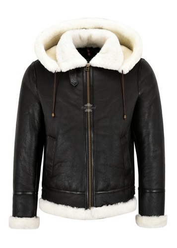 Herren lammfelljacke mit - lammfelljacke,