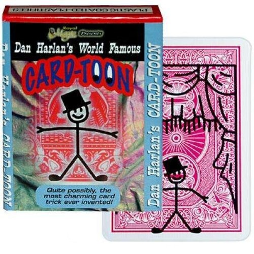 Cardtoon zaubertrick karten - 1x,