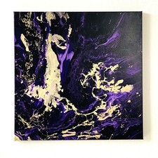 Acryl Pouring Gemälde