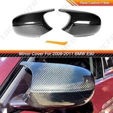 Real Carbon Fiber Mirror Cap