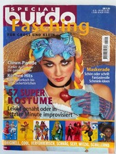 Burda Special Fasching Schnittmuster für groß und klein, Vintage 1999