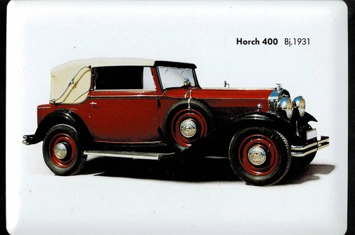 Horch 400 1931 blechschild - horch, bj.1931