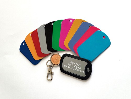 Dogtag hundemarke aluminium - dogtag,