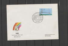 BRD-SB-Brief-800. Jahre Hamburger Hafen-1989-Sonderstempel TOP