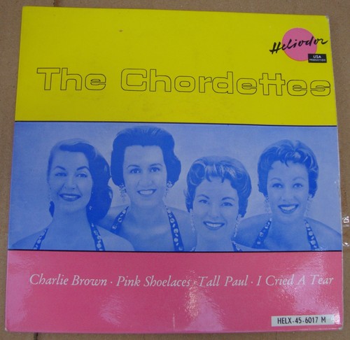 The chordettes 45t titel - chordettes, 4