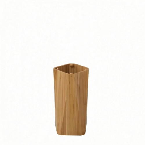 Polygonaler holzschirmständer - polygonaler,