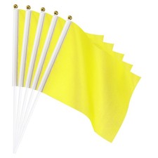 Gelb Flagge Stick Klein Mini
