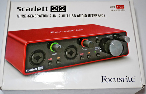 Focusrite scarlett 2i2 3rd gen - 3rd,
