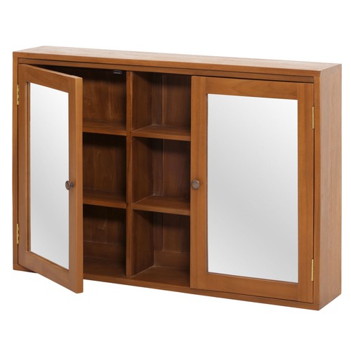 Ware teak spiegelschrank - b-ware, teak-spiegelschrank