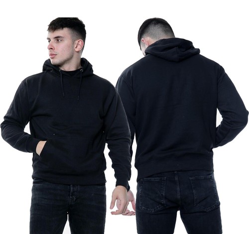 Herren pullover hoodie uni - hoodie,