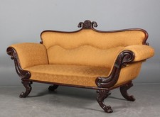 Biedermeier Sofa Mahagoni  um