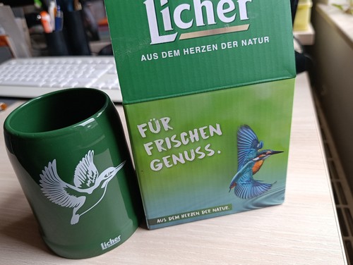 Licher eisvogel porzellan - licher, *