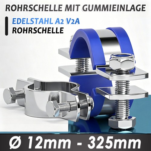 Edelstahl rohrschellen - edelstahl,