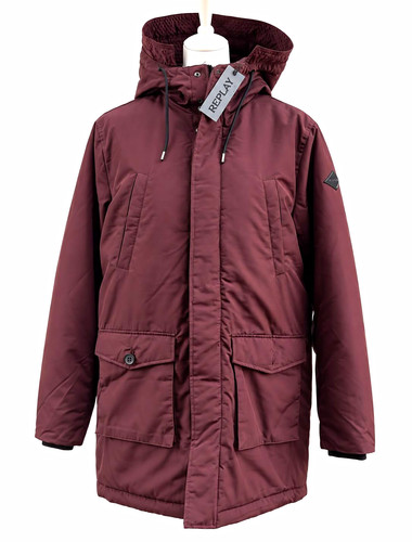 Replay unisex parka jacke - unisex,