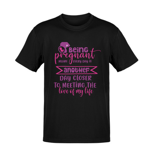 Shirt being pregnant - t-shirt,