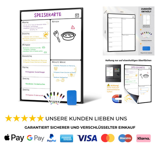 Wochenplaner abwischbar - wochenplaner,