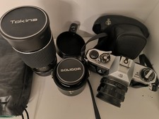 Pentax Spotmatic SP II mit 3 Objektiven