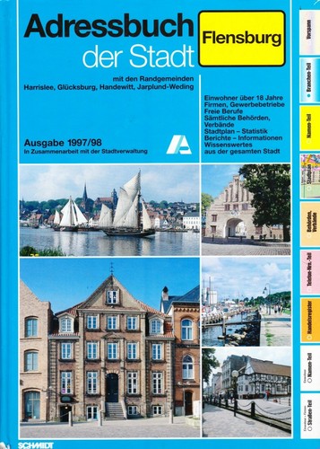 Adressbuch stadt flensburg - stadt,