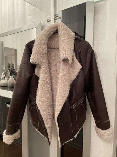 Lederjacke mit fell - mit,