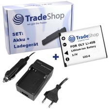 AKKU + LADEGERÄT für Olympus