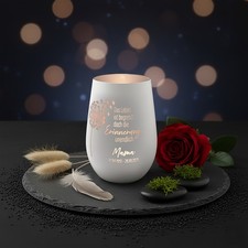 Trauerlicht personalisiert aus