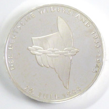 10 DM Gedenkmünze, Silber, Deutscher Widerstand, 1994 A (1220)