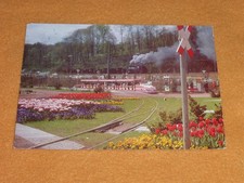 Eisenbahn Dampflok Gartenschau Saarbrücken Saarland 1960 Bund Heuss Mutzig
