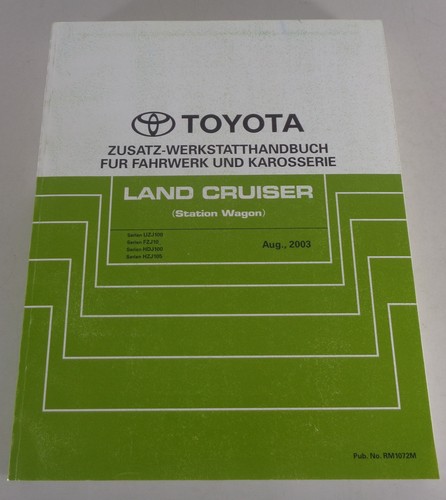 Werkstatthandbuch toyota land - werkstatthandbuch,