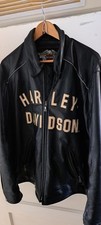 Motorrad Lederjacke, orginal Harley Davidson Deutschland gr XXL