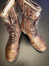 Mustang Stiefeletten Cognac
