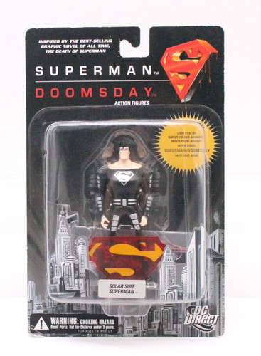 Superman doomsday solar suit - superman,