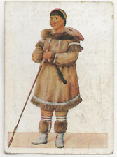 25/953 SAMMELBILD MALEMIUT ALASKA ESKIMO PELZ SEEHUND KAJAK