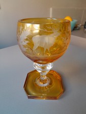 Glas Pokal geschiffenes Glas