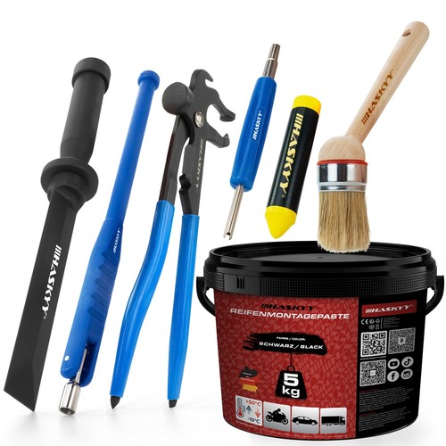 Schwarz reifenmontagepaste 5kg - schwarz,