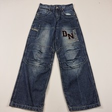 DogNose bestickte Jeans mit geradem Bein, 11-12 Jahre