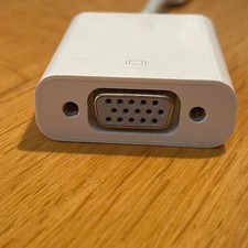 Original Apple Mini Display Port Thunderbolt Adapter VGA Monitor Anschluss A1307