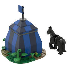 ZITIANYOUBUILD Medieval Tournament Tent 143 teile Weihnachtsgeschenk für Kinder