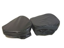 1 Paar Sitzbezüge schwarz AWO