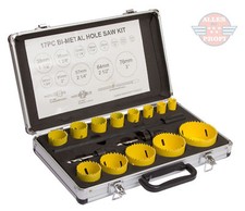 HSS Dosenbohrer Bi Bohrkrone Metall Lochbohrer Lochsäge 17tlg Set (OTW-MET-17)