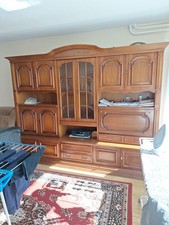 Wohnzimmer Schrankwand Massive